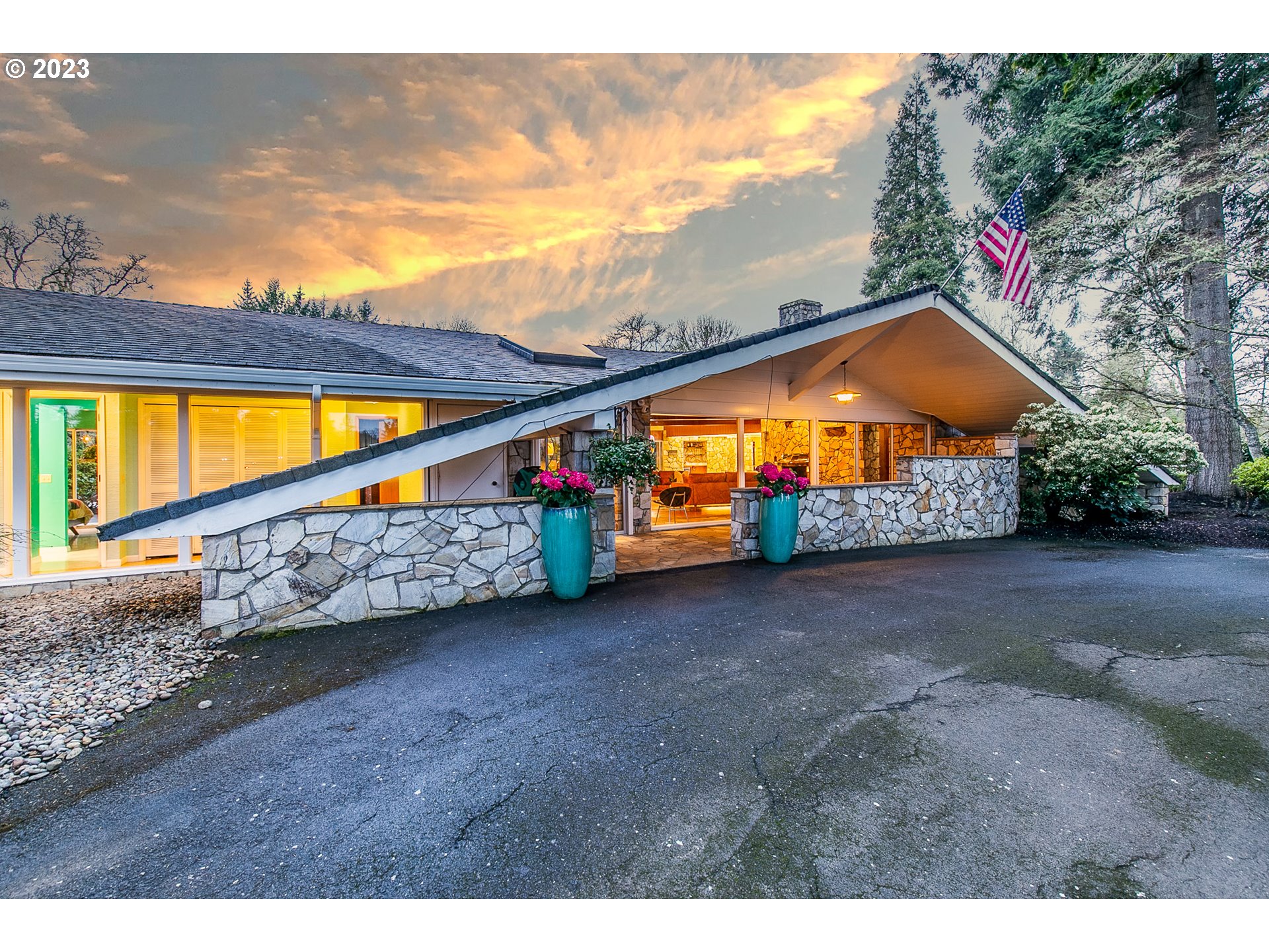 85124 Cloverdale Road Creswell, OR 97426 - Photo 2 of 48 a view of swimming pool with an outdoor seating