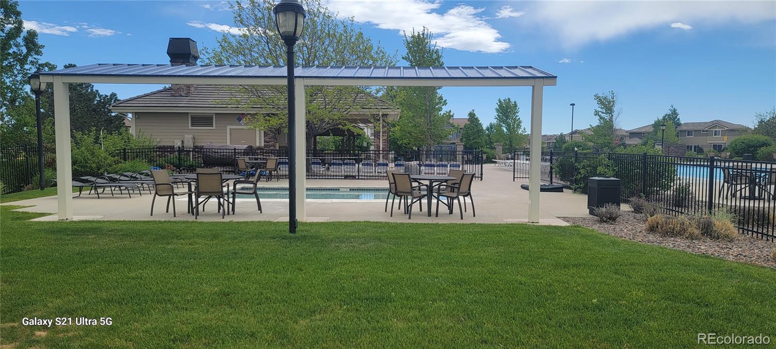 14110 Greenfield Loop Parker, CO 80134 - Photo 46 of 47 a garden view with a sitting space