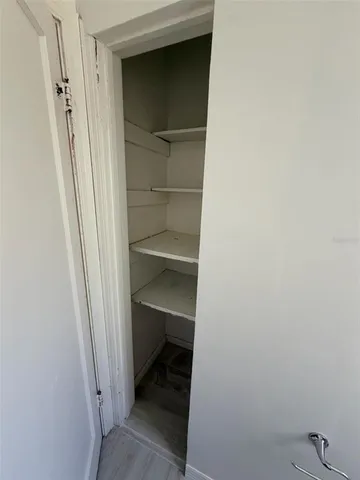 wooden floor in a gallery