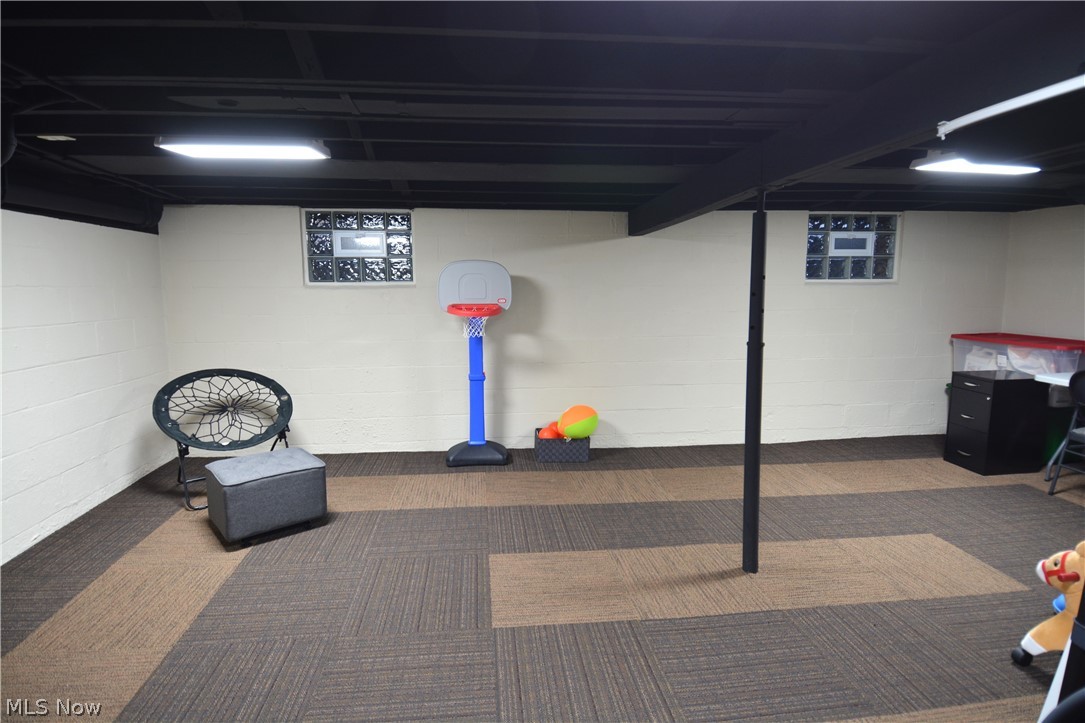 67 Medina Street Rittman, OH 44270 - Photo 23 of 26 Rec Room with dark carpet