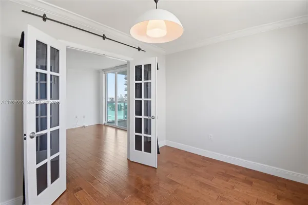 wooden floor in an empty room