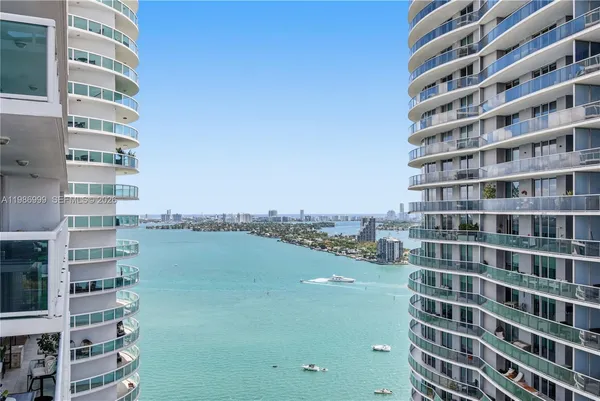 a view of a building with a lake view