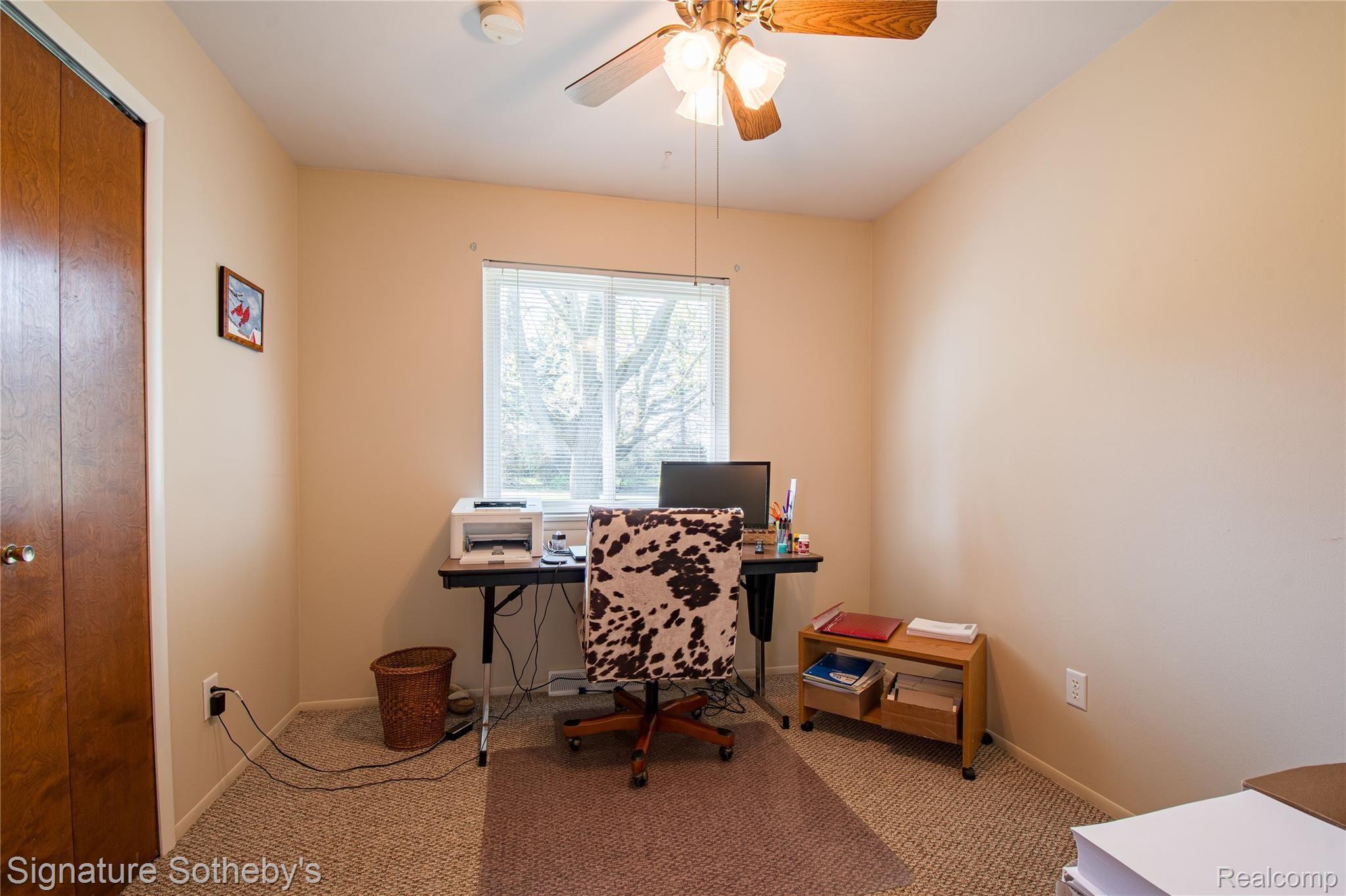 2500 South Hickory Ridge Road Milford, MI 48380 - Photo 18 of 40 Bedroom three currently used as home office