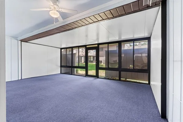 a view of empty room