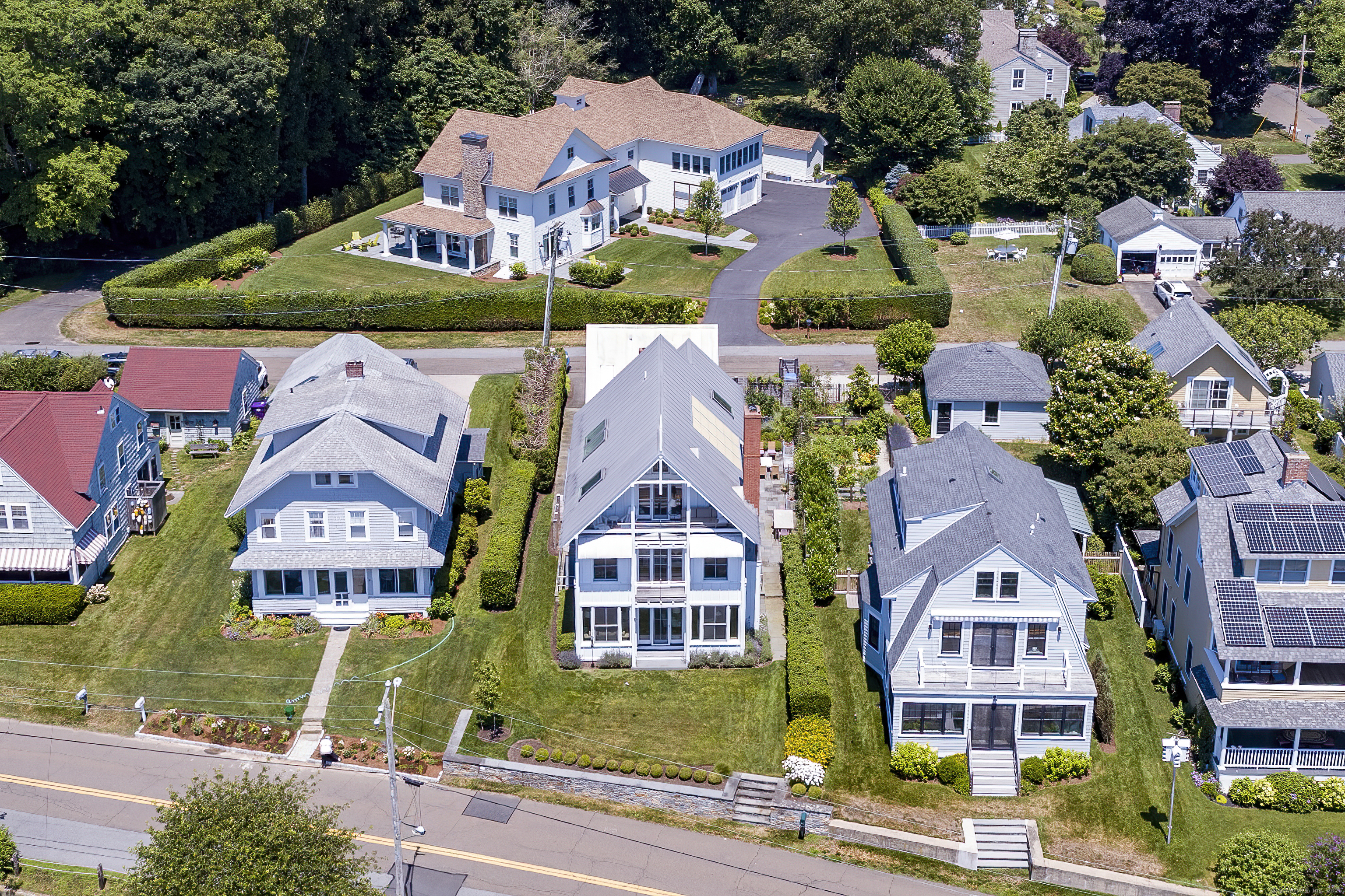 33 Seaview Avenue Madison, CT 06443 - Photo 2 of 40 an aerial view of multiple houses