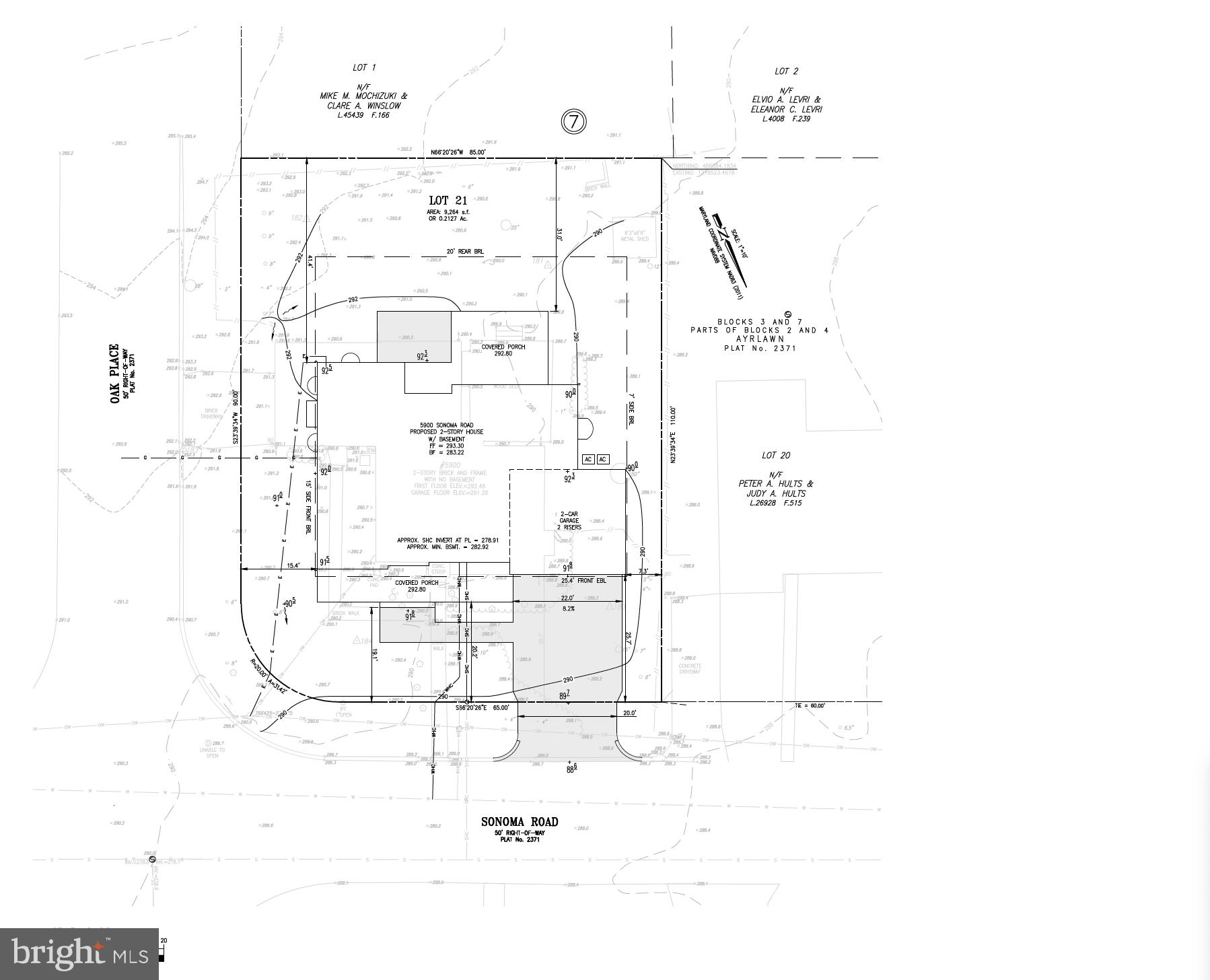 5900 Sonoma Road Bethesda, MD 20817 - Photo 6 of 7 Site Plan