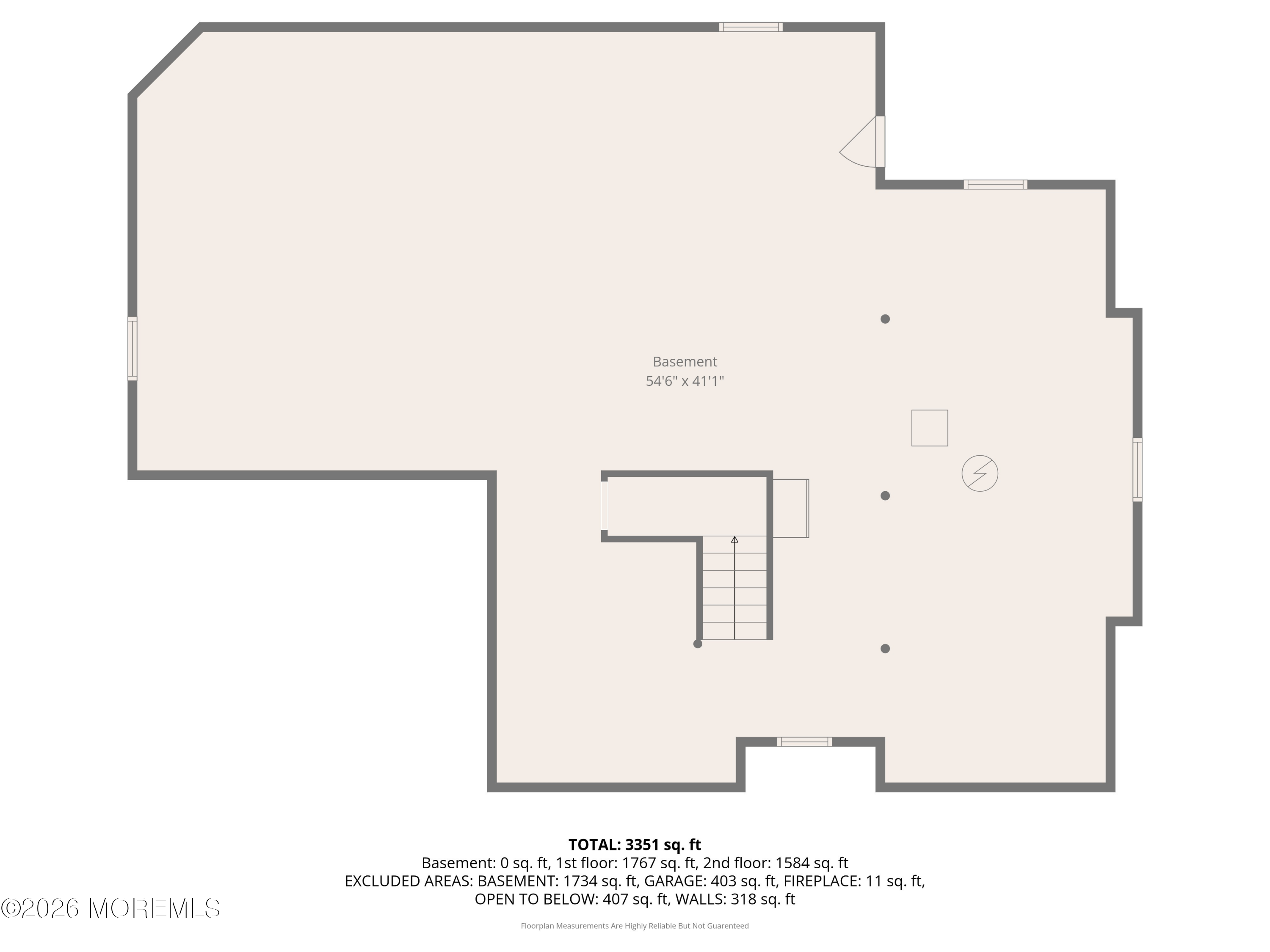 651 Jackson Mills Road Jackson, NJ 08527 - Photo 41 of 41 floor plan basement