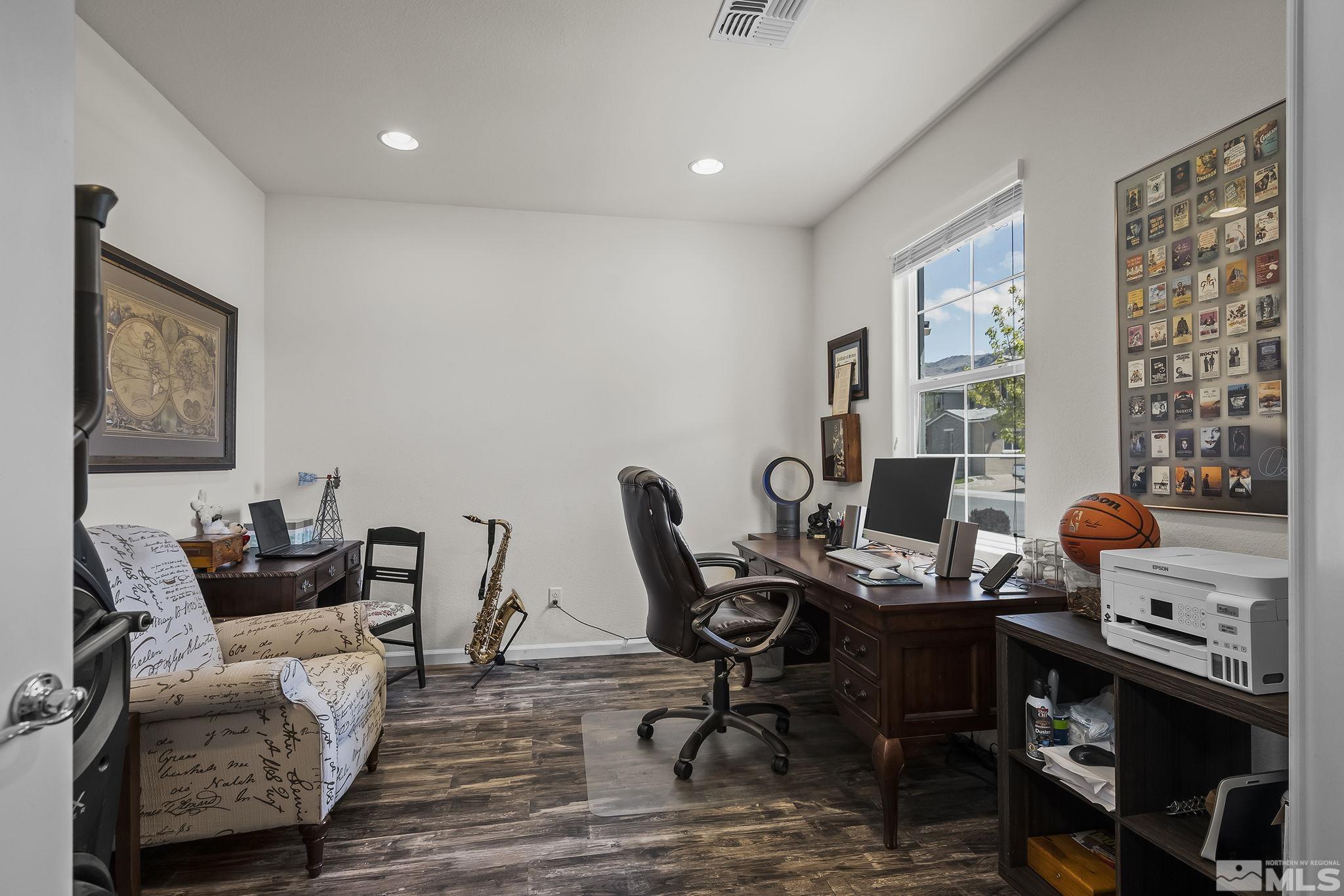 2835 Bonfire Lane Reno, NV 89521 - Photo 21 of 28 a workspace with furniture and a window