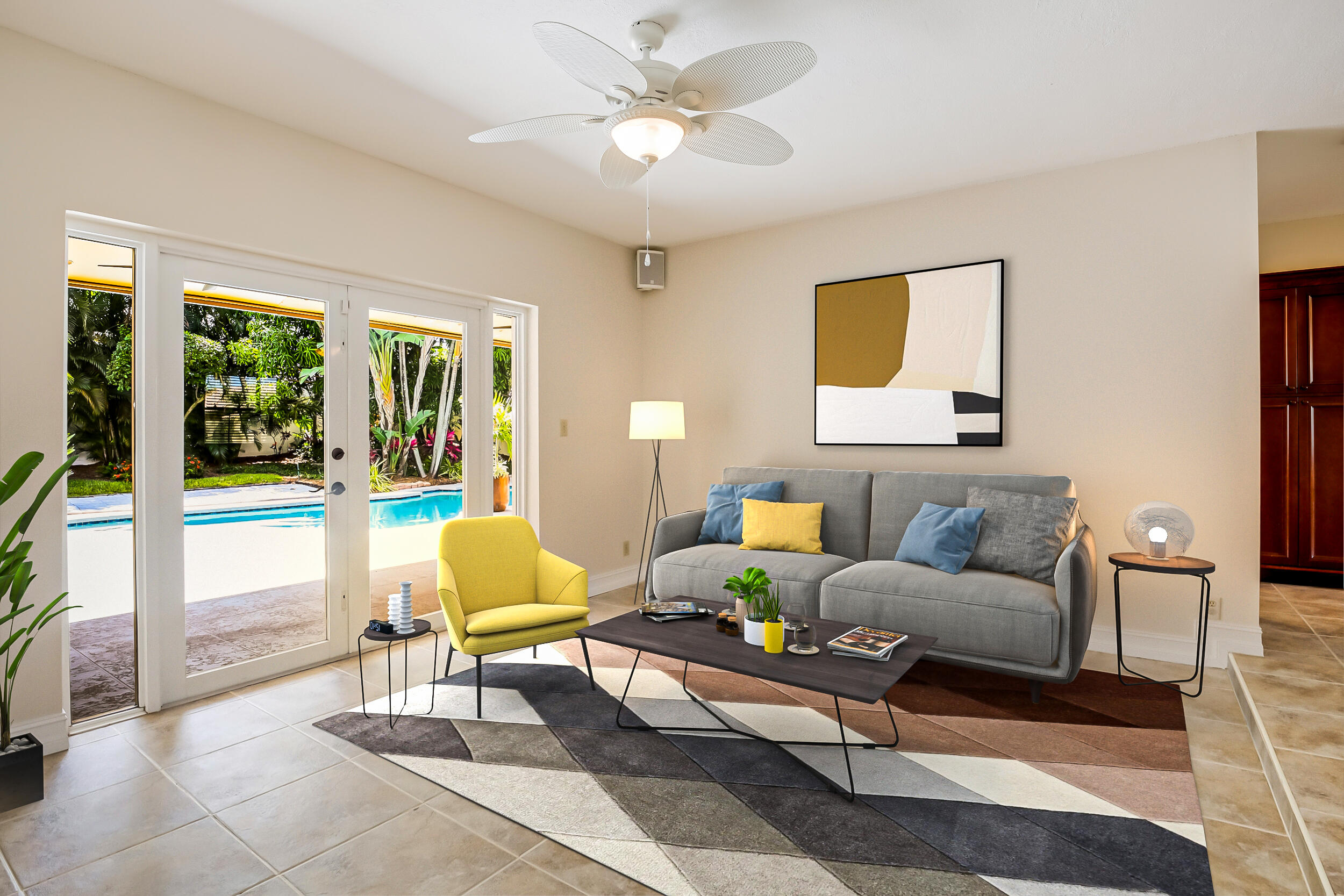 21243 Escondido Way North Boca Raton, FL 33433 - Photo 20 of 42 Living Room (virtually staged)