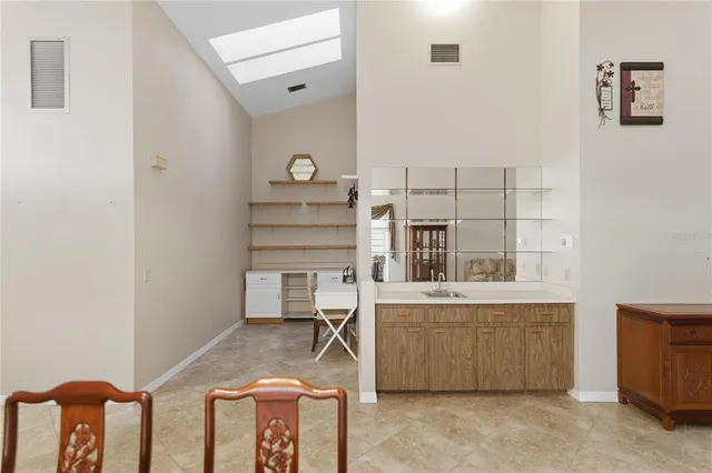 a view of a storage & utility room