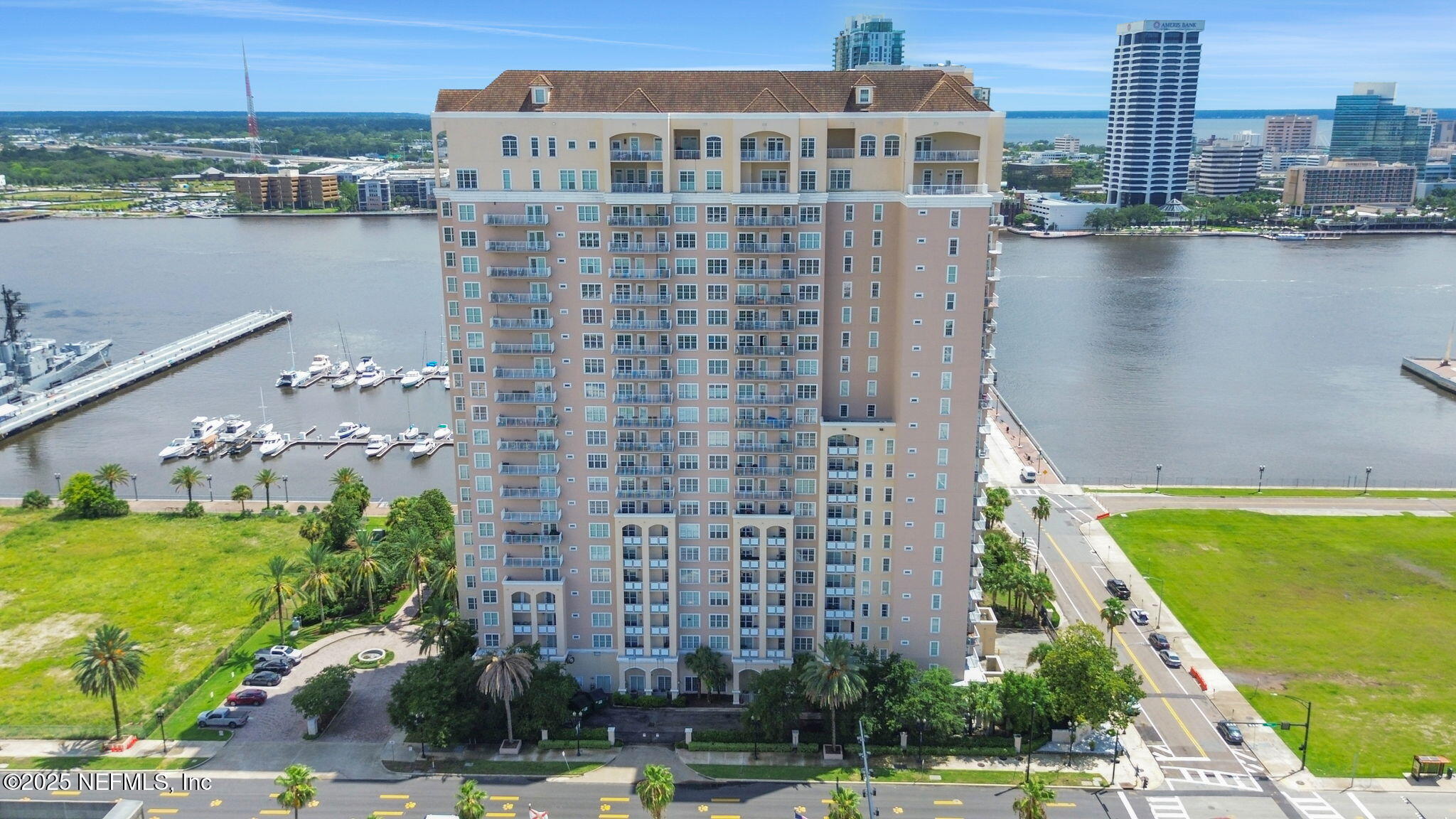 400 East Bay Street, Unit 1705 Jacksonville, FL 32202 - Photo 9 of 68 a front view of a building with lake view