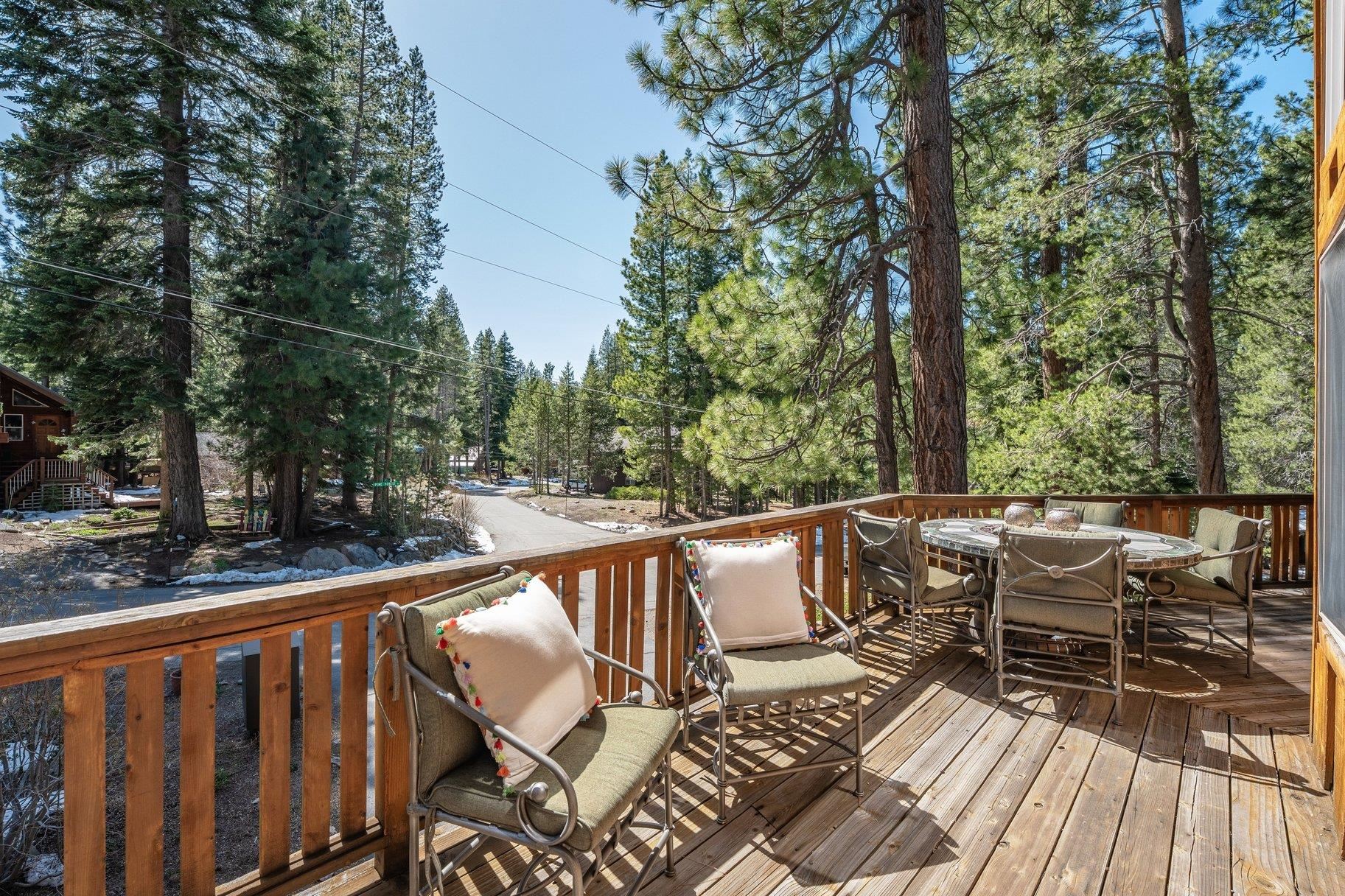 12465 Pine Forest Road Truckee, CA 96161 - Photo 11 of 28 Deck Seating for Gathering