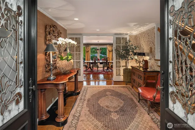 a room with musical instruments