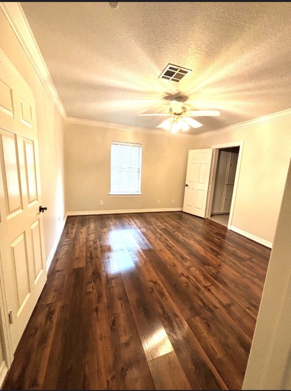 318 Ridgewood Road Goodrich, TX 77335 - Photo 12 of 49 a view of empty room with wooden floor and fan