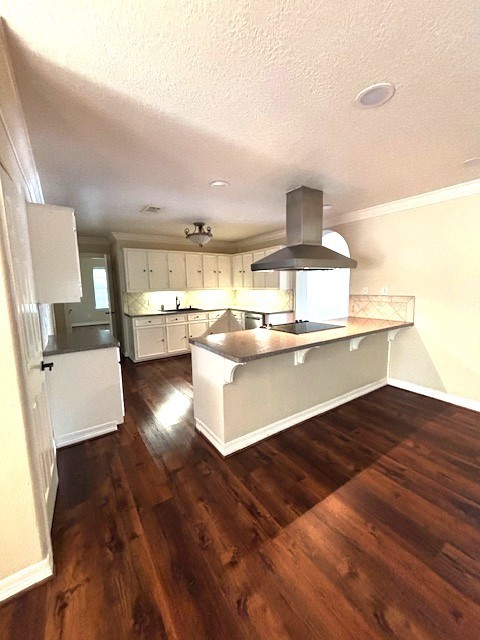 318 Ridgewood Road Goodrich, TX 77335 - Photo 4 of 49 Another view of the kitchen from entry/ dining area. Space for barstools, too!