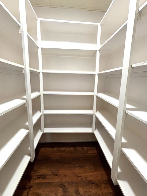 318 Ridgewood Road Goodrich, TX 77335 - Photo 6 of 49 a view of walk in closet with empty racks