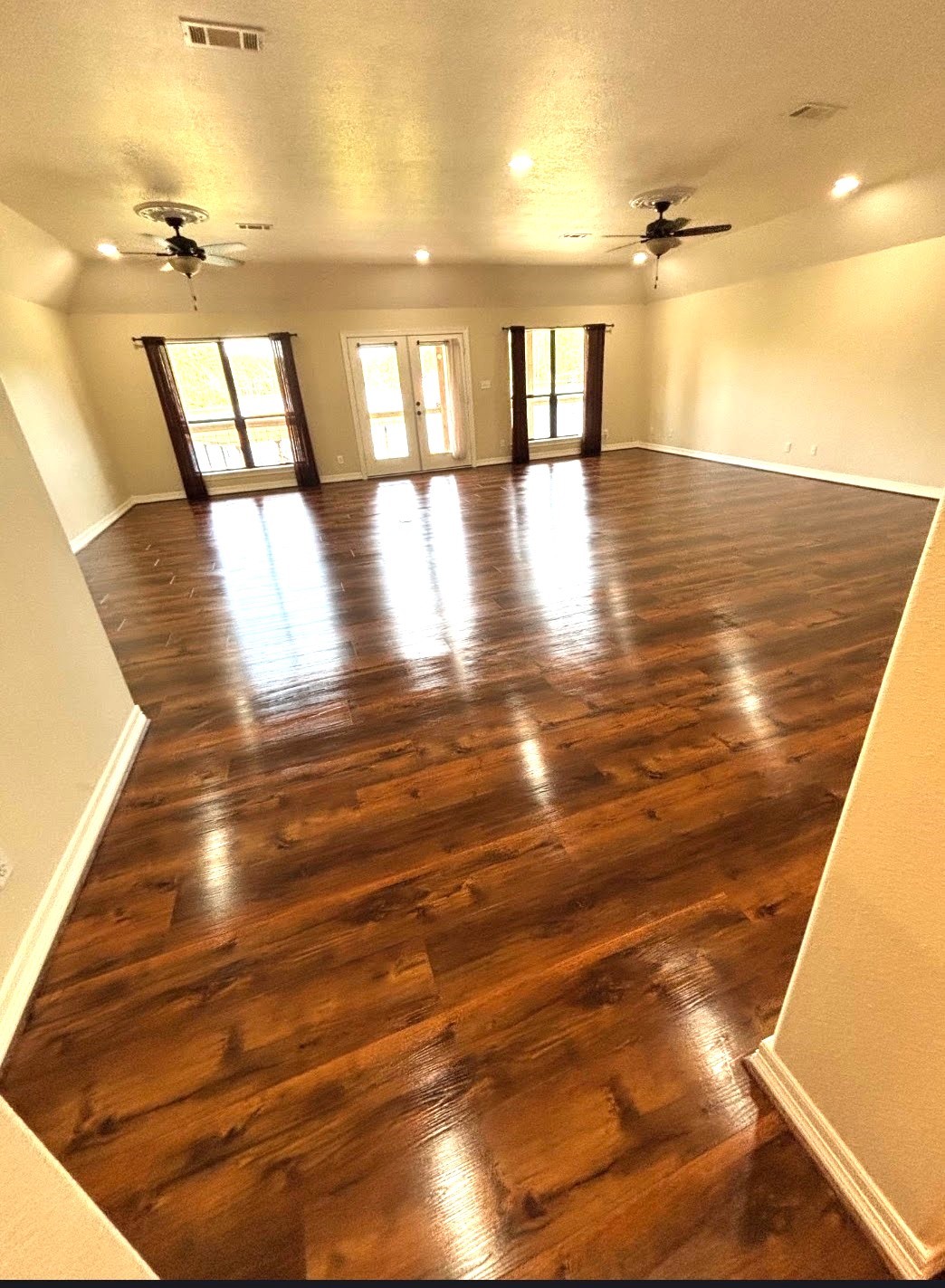 318 Ridgewood Road Goodrich, TX 77335 - Photo 10 of 49 a view of a room with lots of wooden furniture