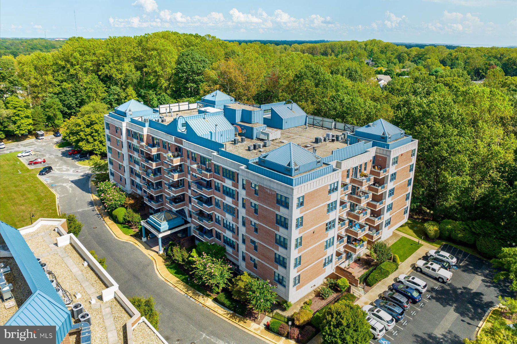 930 Astern Way, Unit 405 Annapolis, MD 21401 - Photo 23 of 27 an aerial view of a house with a garden