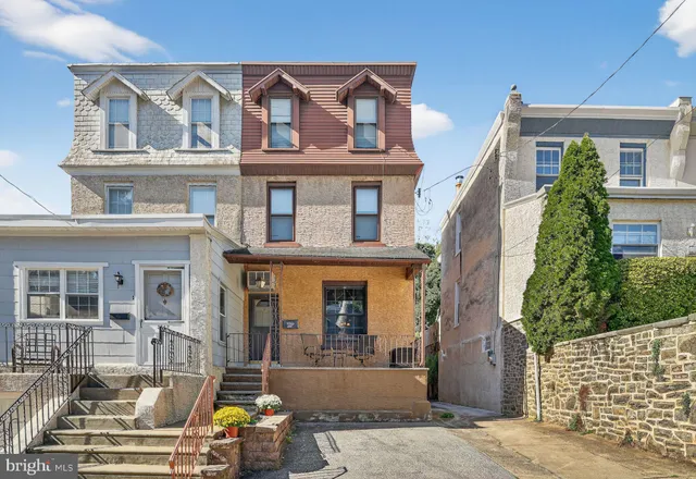 front view of house with a window