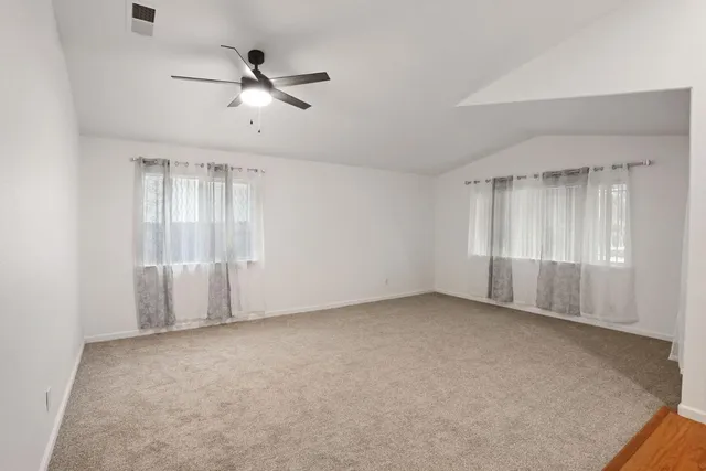 wooden floor in an empty room