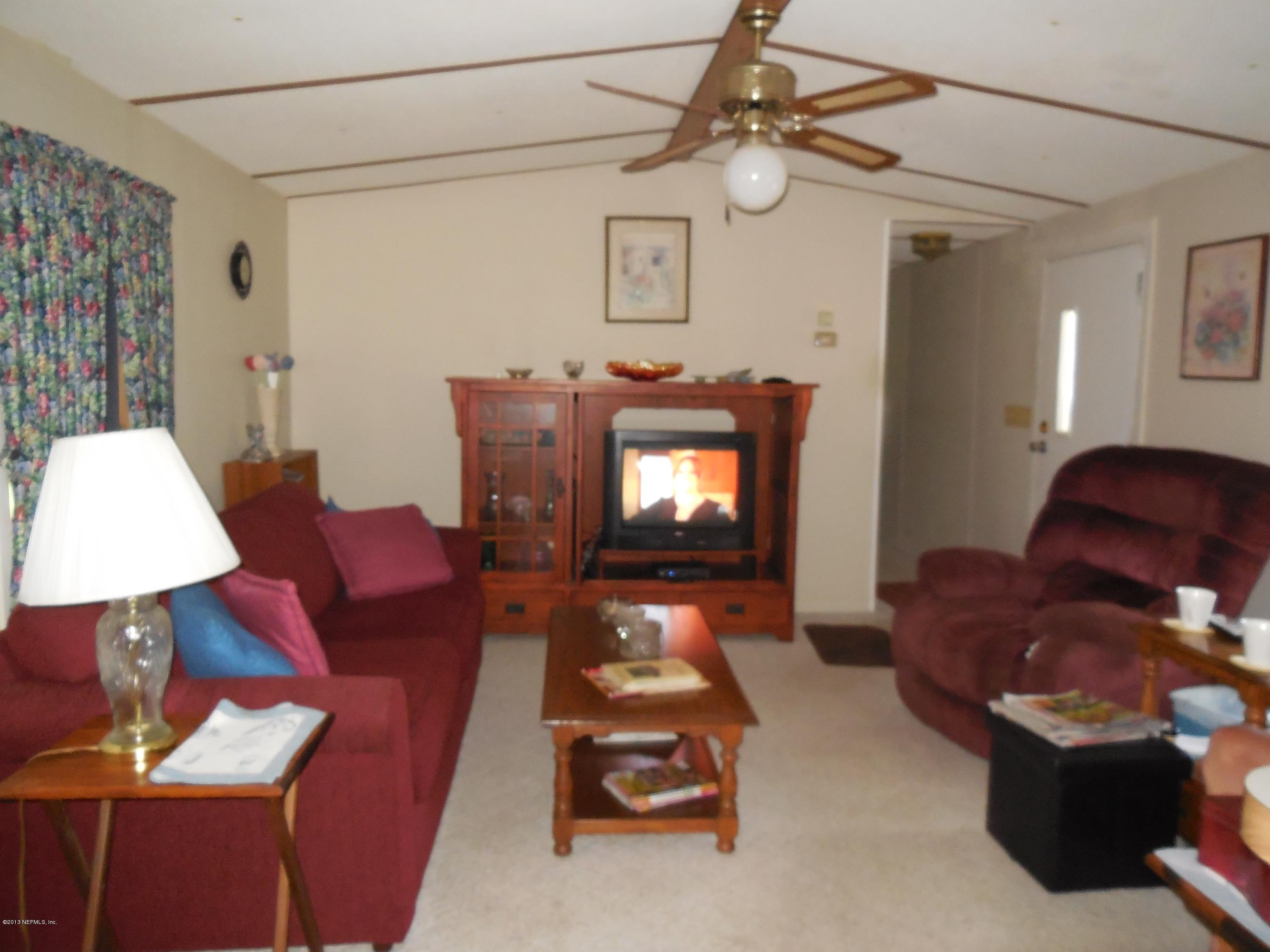105 Ketner Road Welaka, FL 32112 - Photo 7 of 34 a living room with furniture and a fireplace