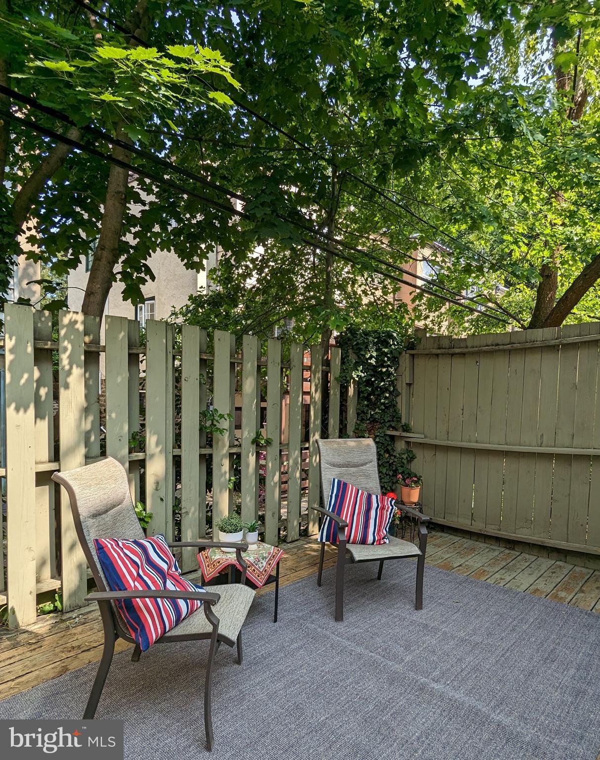 311 Wellesley Road Philadelphia, PA 19119 - Photo 17 of 32 Tree shaded deck