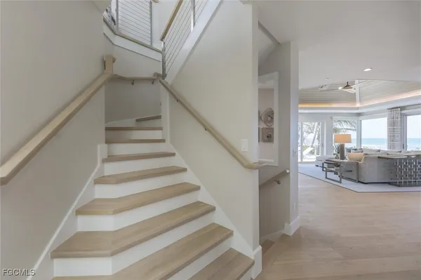 a view of entryway and hall