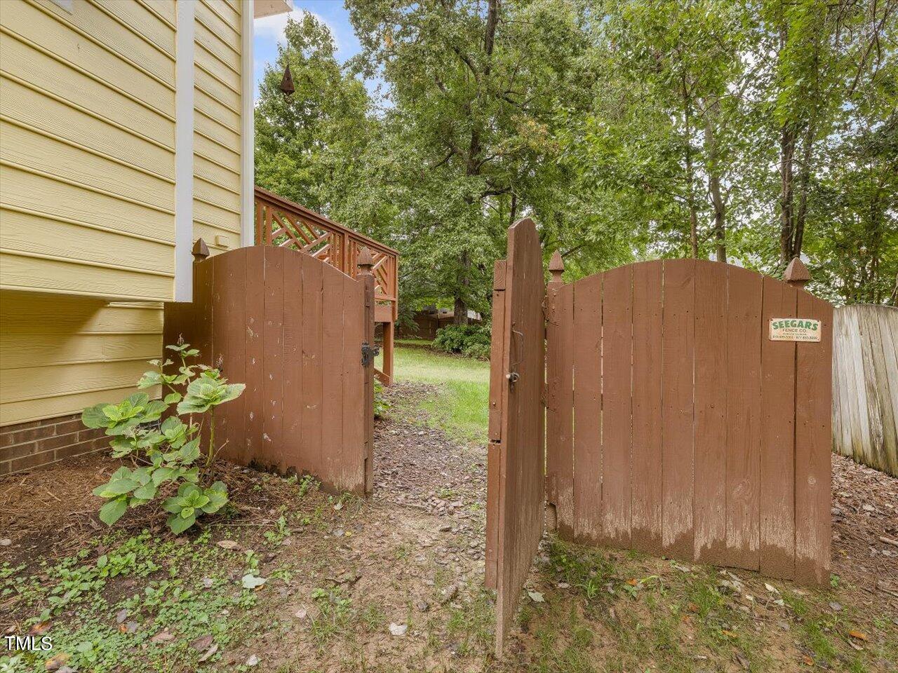 5804 Rustic Wood Lane Durham, NC 27713 - Photo 52 of 64 50-Fenced Yard