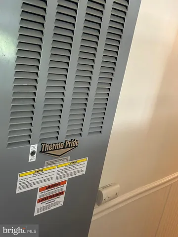 a view of a balcony and door