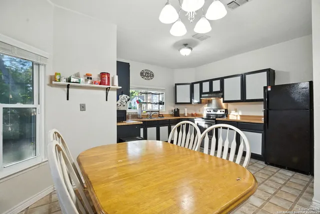 a childrens park with lots of trees