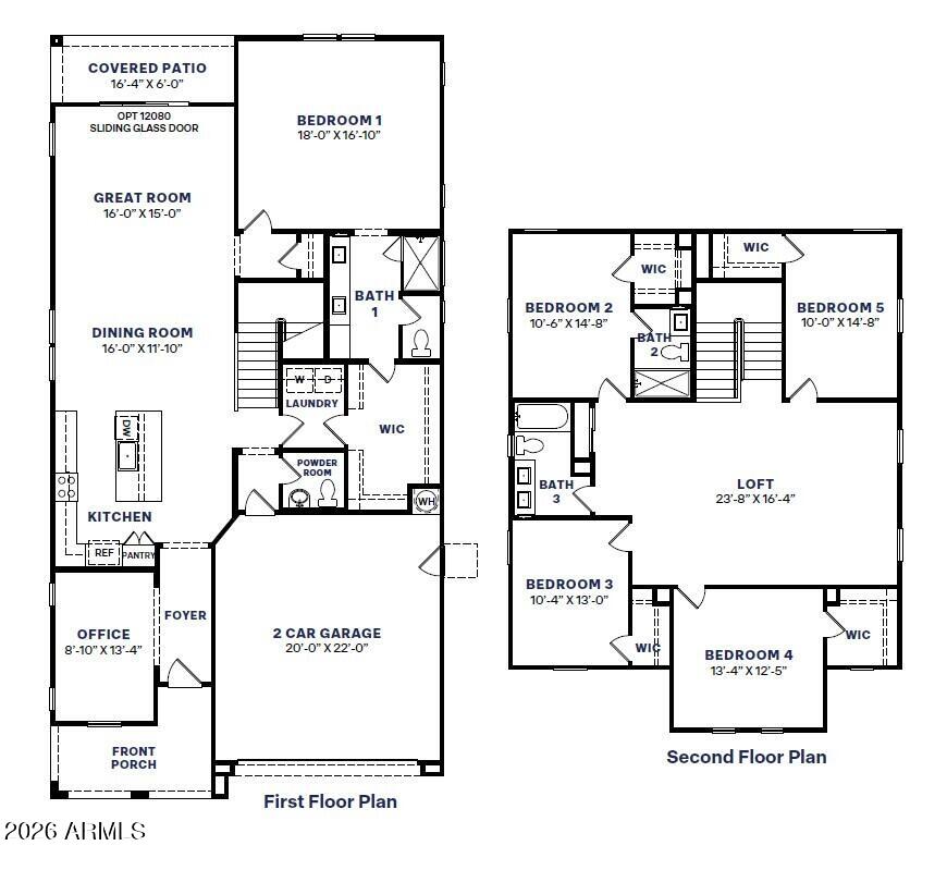 26456 West Crown King Road Buckeye, AZ 85326 - Photo 4 of 4 Denali Floor Plan