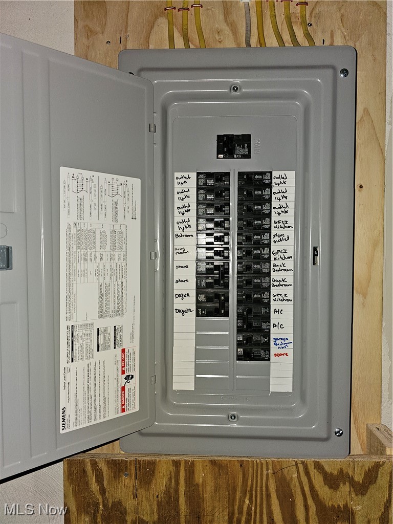 945 West Schaaf Road Cleveland, OH 44109 - Photo 21 of 27 Utilities with electric panel
