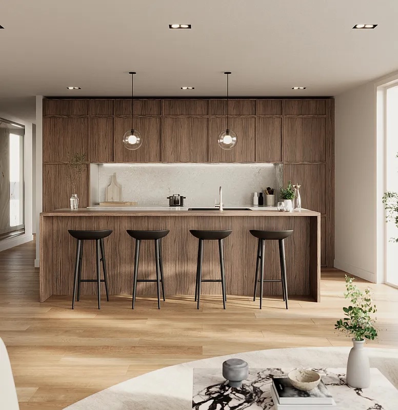 28 Herbert Street, Unit 2E Brooklyn, NY 11222 - Photo 1 of 1 a kitchen with a table and chairs in it