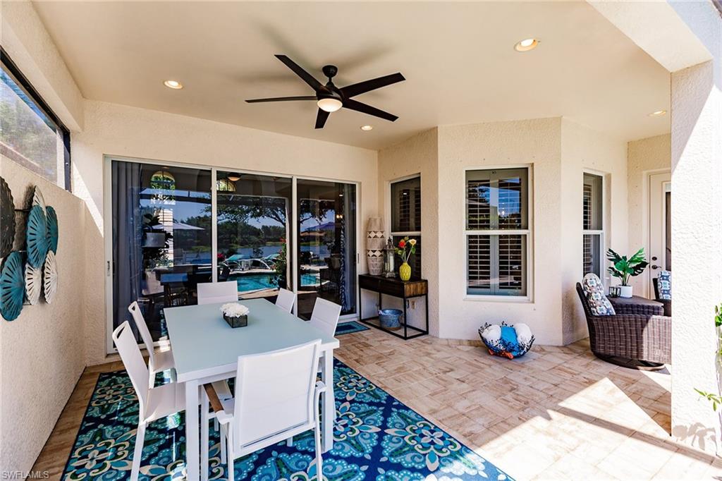 7797 Ashton Road Naples, FL 34113 - Photo 41 of 50 a view of a dining room with furniture window and outside view