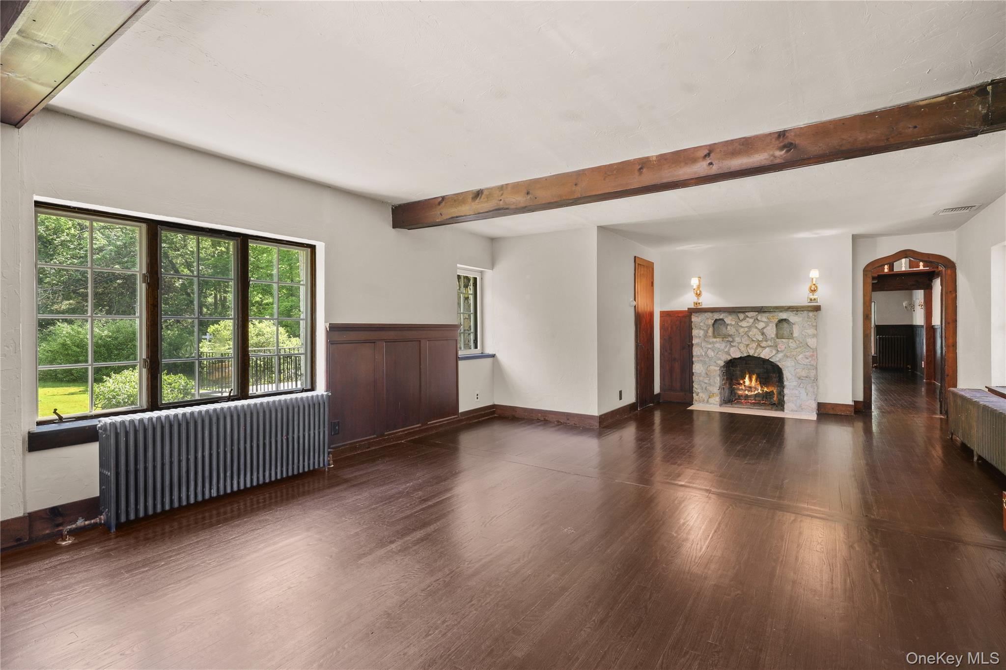 160 Long Ridge Road Bedford, NY 10506 - Photo 8 of 25 a living room with furniture and a fireplace