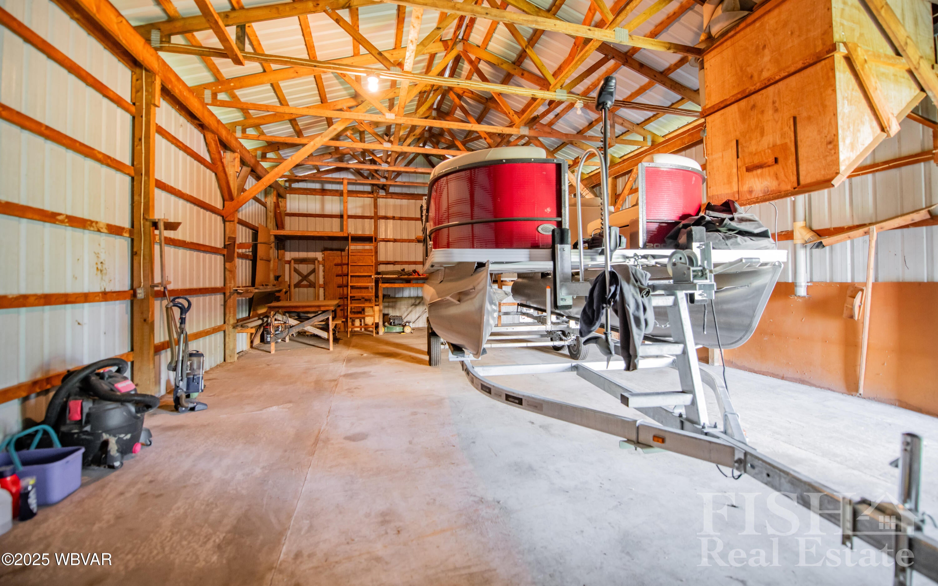1579 Fishing Creek Road Mill Hall, PA 17751 - Photo 20 of 20 Pole Barn Interior