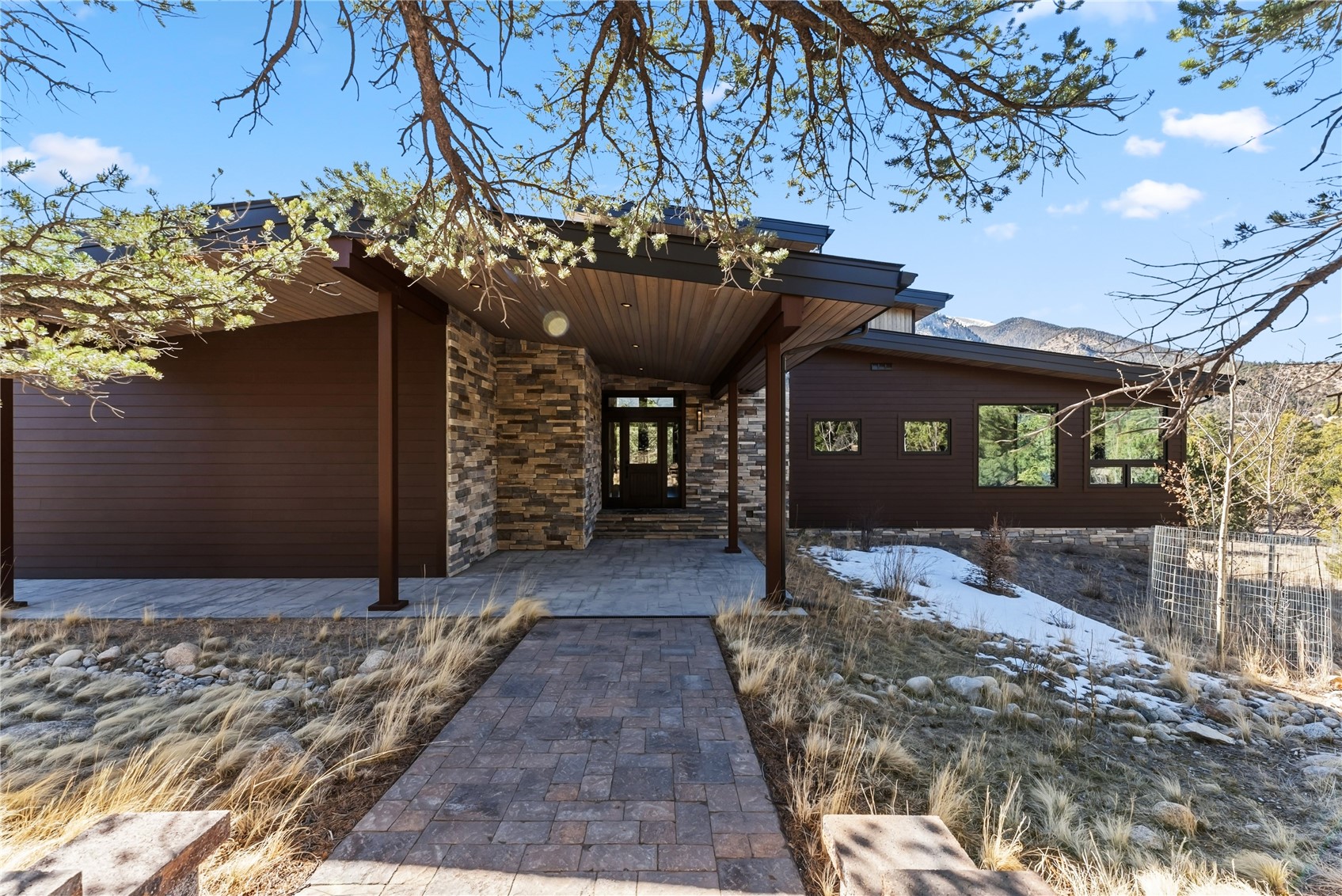 21261 Broadview Road Nathrop, CO 81236 - Photo 7 of 49 a view of a porch