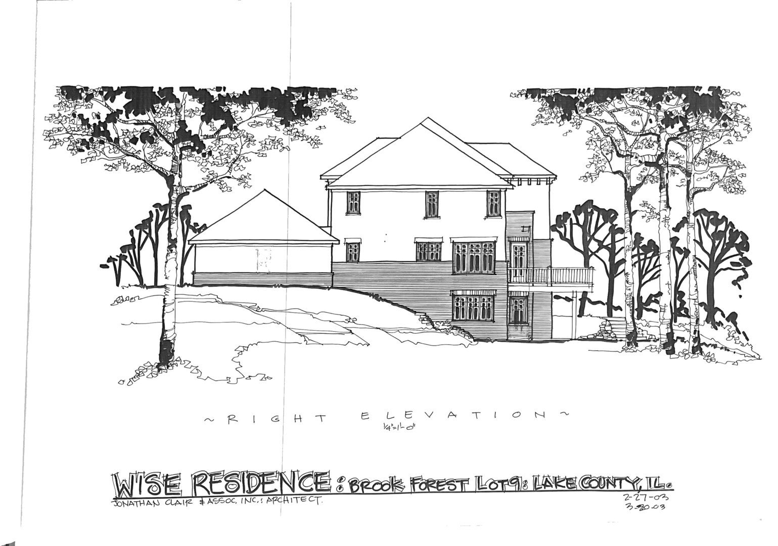 Lot 9 North Rainbow Road North Barrington, IL 60010 - Photo 18 of 20 a black and white photo of a room