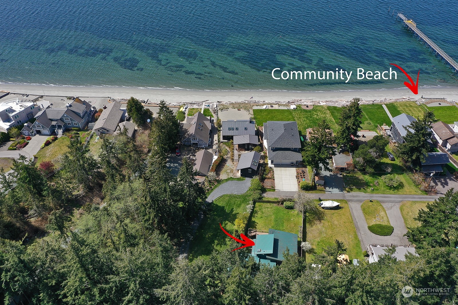5880 Mutiny Bay Road Freeland, WA 98249 - Photo 36 of 40 an aerial view of multiple house