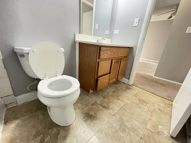 a view of empty room