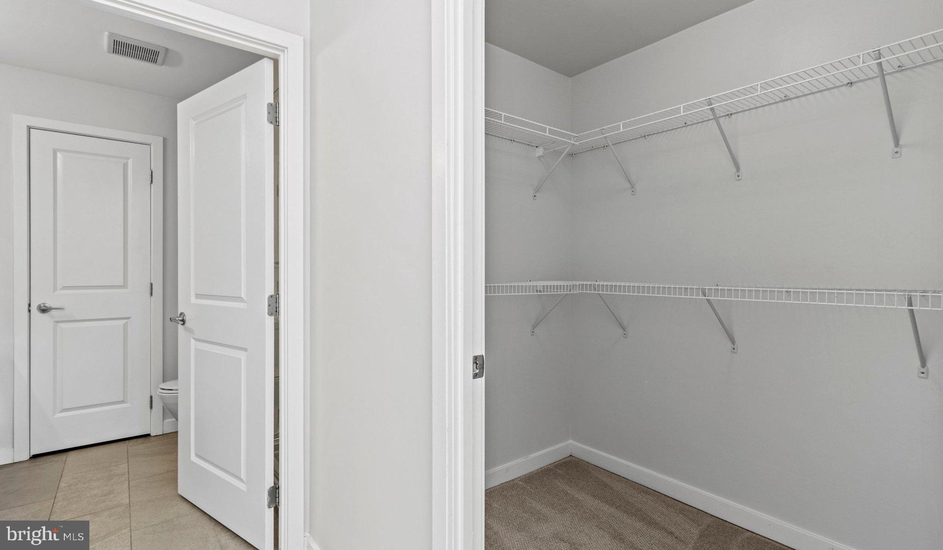 8300 Wisconsin Avenue, Unit 1B1918 Bethesda, MD 20814 - Photo 107 of 150 a view of an empty walk in closet