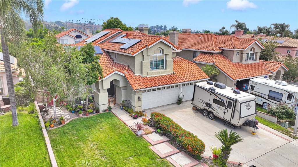 7223 Yarnell Road Highland, CA 92346 - Photo 1 of 1 an aerial view of a house with a garden