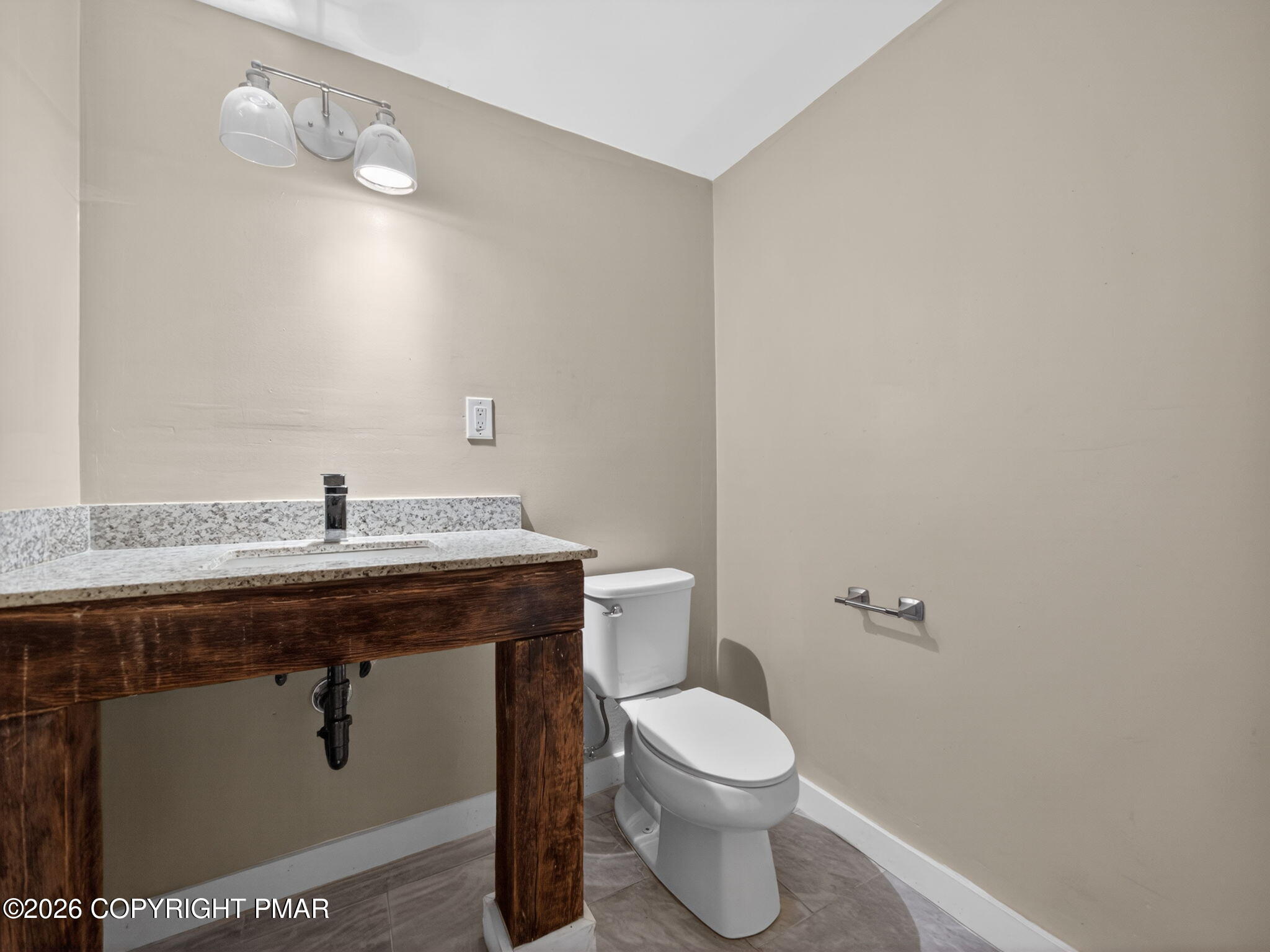 363 Blue Ridge Road Saylorsburg, PA 18353 - Photo 49 of 61 a bathroom with a sink a toilet and mirror