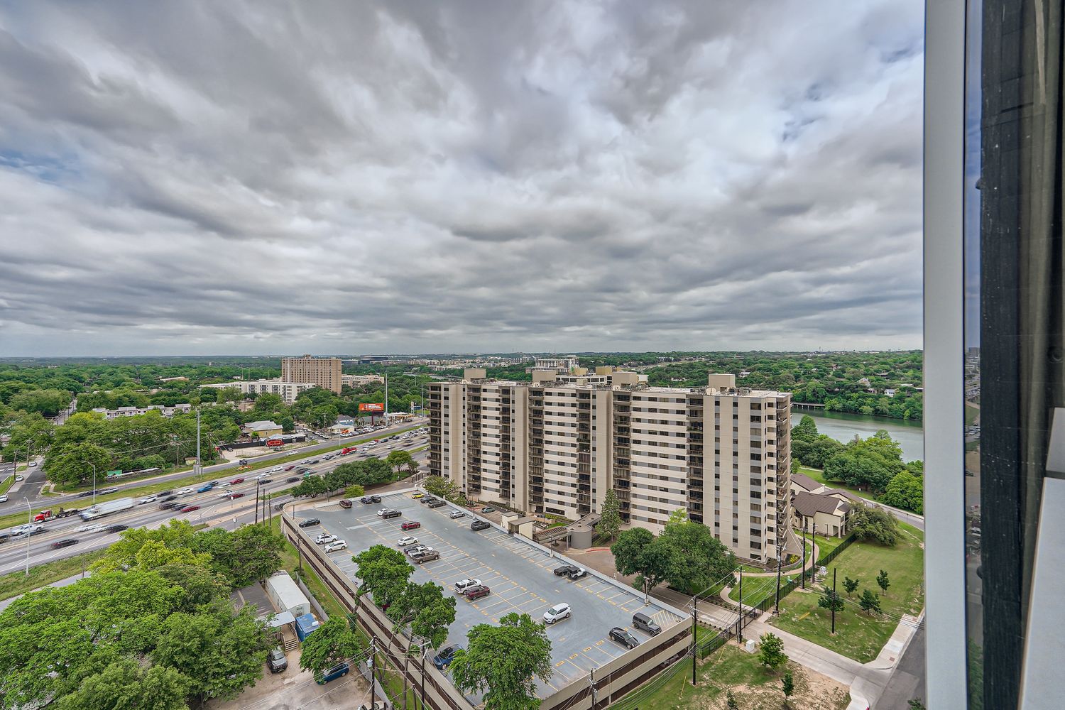48 East Avenue, Unit 1706 Austin, TX 78701 - Photo 12 of 12 view of city with balcony