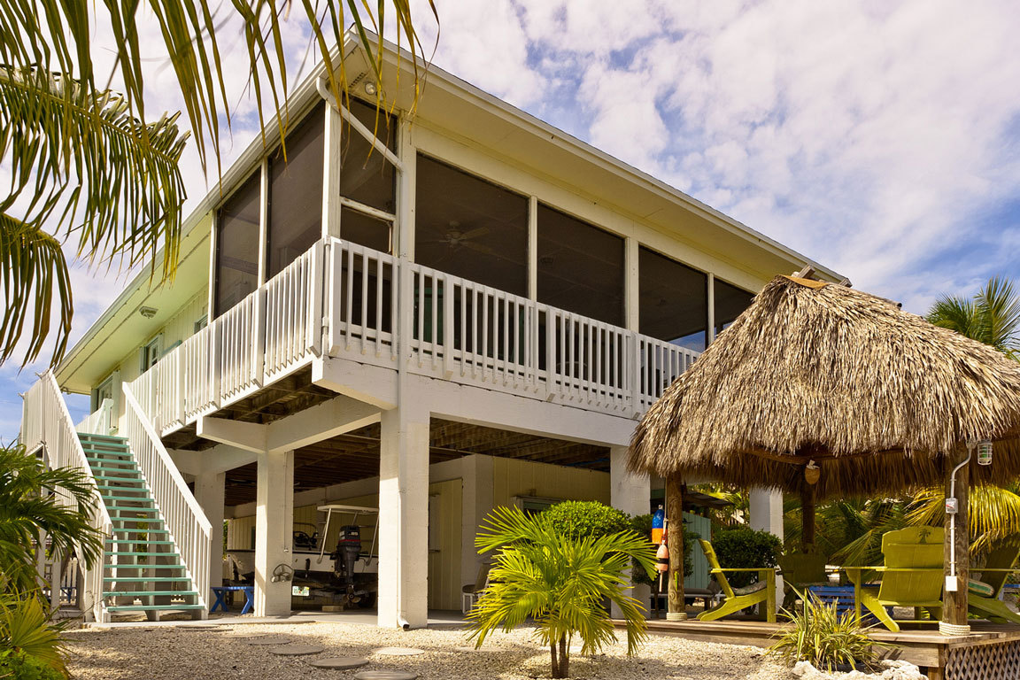 View from the dock