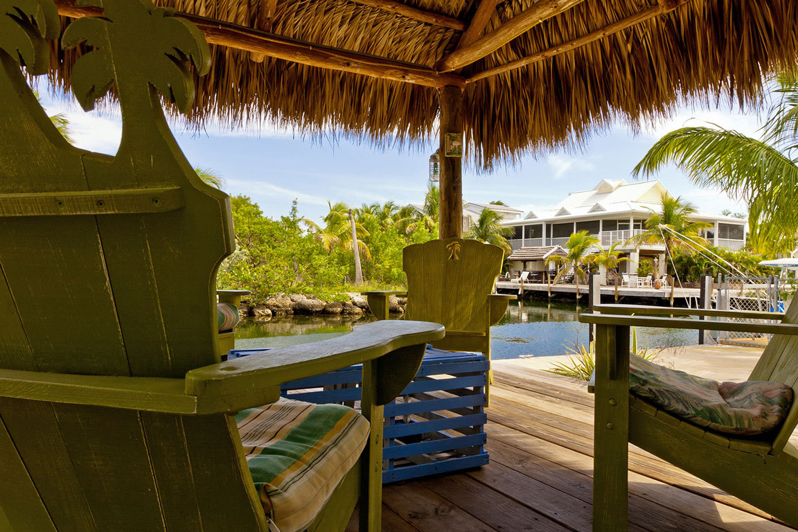 275 Blackbeard Road Summerland Key, FL 33042 - Photo 8 of 26 View from the Tiki Hut