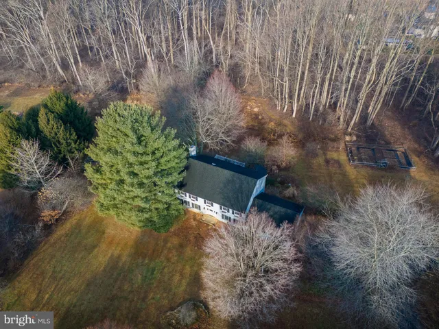 a backyard of a house