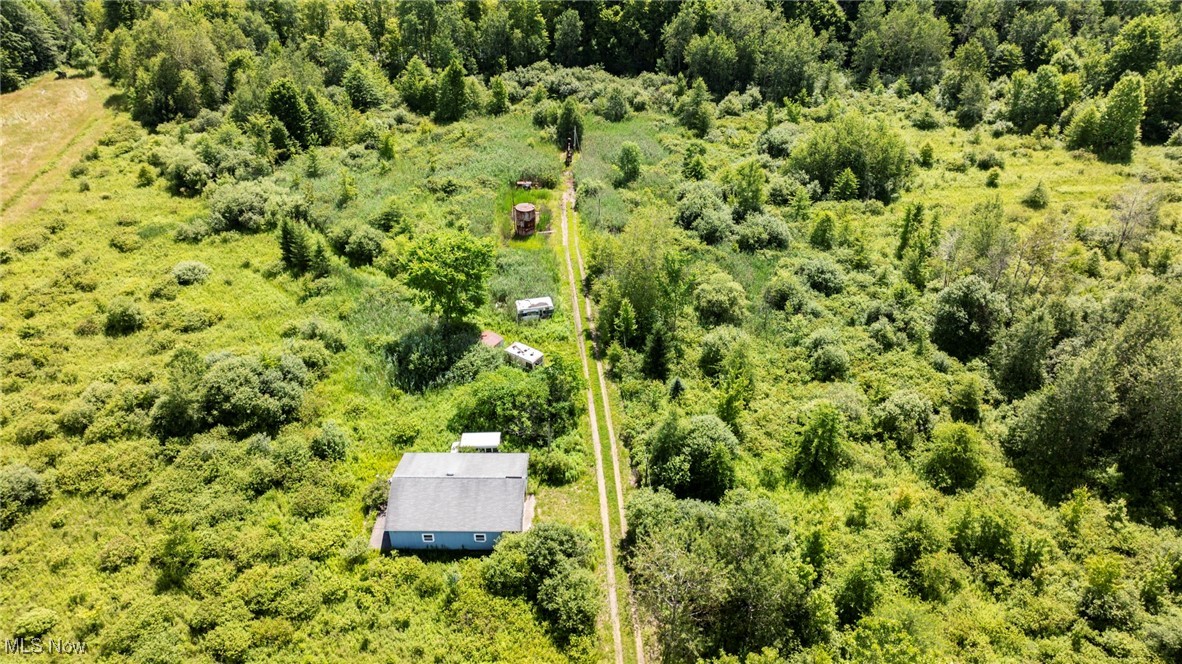 876 Clay Road Jefferson, OH 44047 - Photo 13 of 18 Aerial overview of property's location featuring property parcel outlined