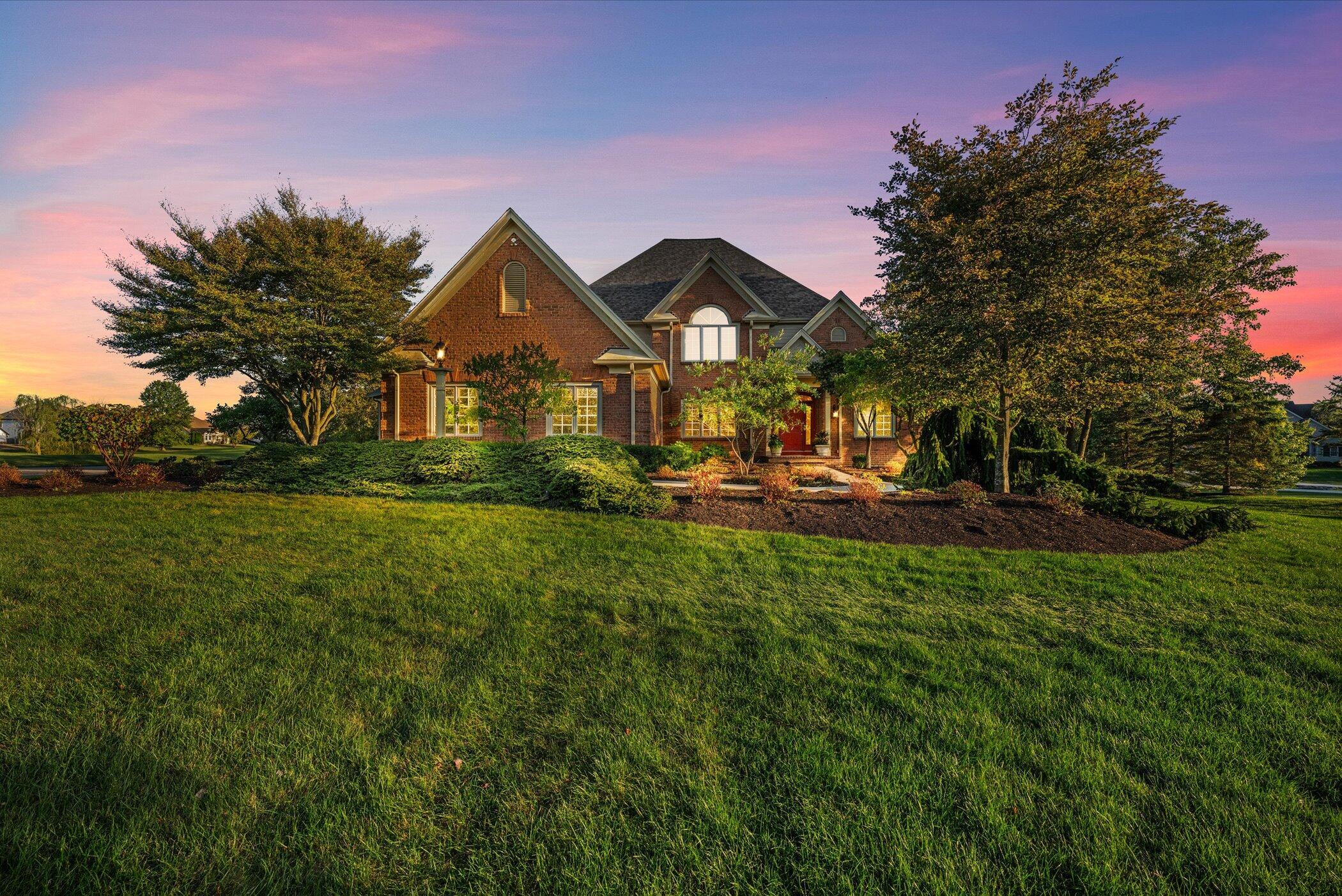 18261 Boerger Road Marysville, OH 43040 - Photo 3 of 94 Dusk shot of home