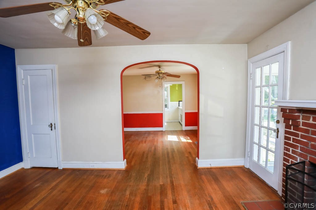 1806 Hilliard Road Henrico, VA 23228 - Photo 5 of 28 a view of empty room with wooden floor